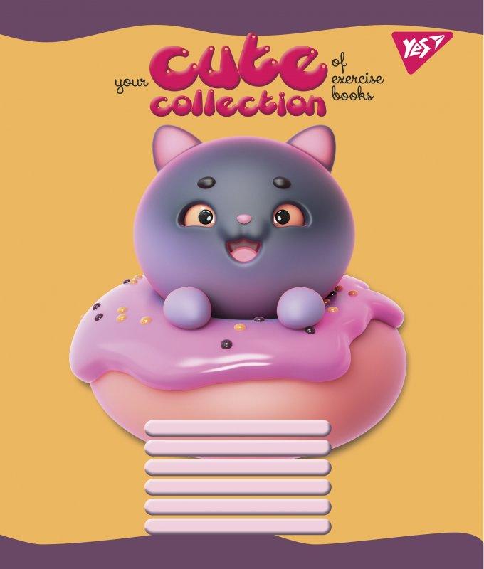 Зошит учнівський А5/12 лінія Cute collection 765799 G-Rich