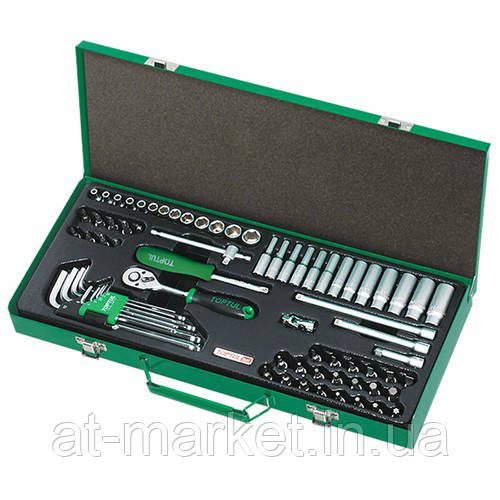 Професійний набір інструменту TOPTUL 1/4" 72ед. GCAD7202
