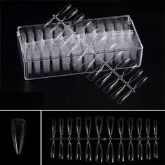 ТИПСИ ГЕВІ ДЛЯ НАРАЩЕННЯ НОГТЕЙ 240 ШТАК (СМІТКИ) ПРОЗРАЧНИЙ