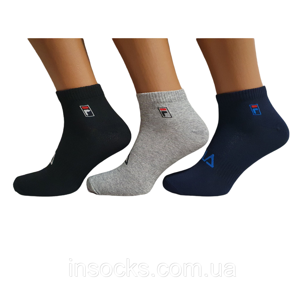 Шкарпетки чоловічі "Fila" bambu. 41-45р. Короткі, демісезонні.
