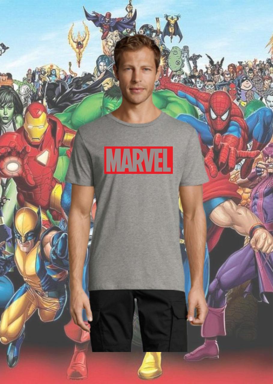 Футболка чоловіча з принтом MARVEL