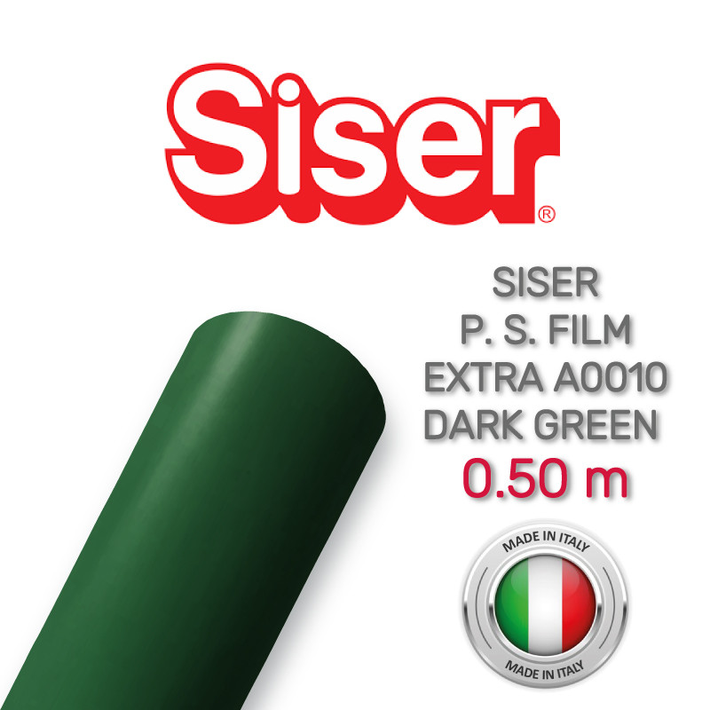 Siser PS Film Extra A0010 Dark Green (Плівка для термопереносу темно-зелена)