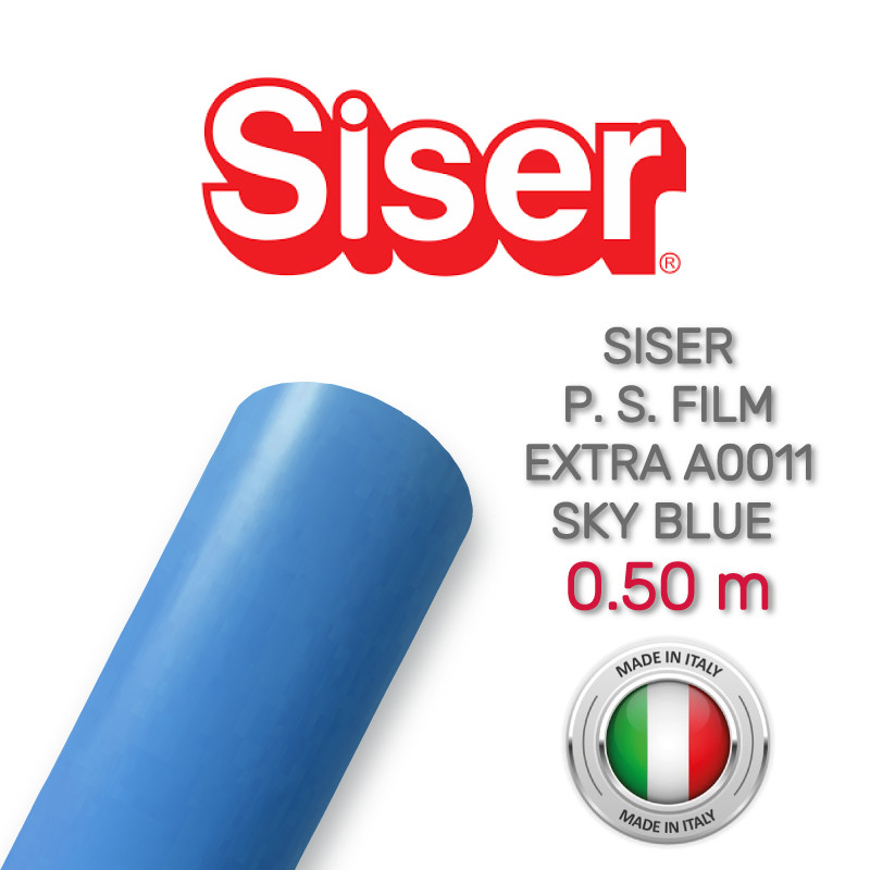 Siser PS Film Extra A0011 Sky Blue (Плівка для термопереносу небесно-блакитна)