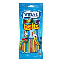 Желейные Конфеты Полоски Радуги в Сахаре Vidal Rainbow Belts без глютена Видал 100 г Испания