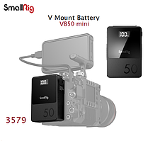 Акумулятор SmallRig VB50 mini V Mount Battery 3579 (3579)