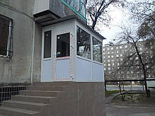 Металлопластиковые входные двери, фото 5