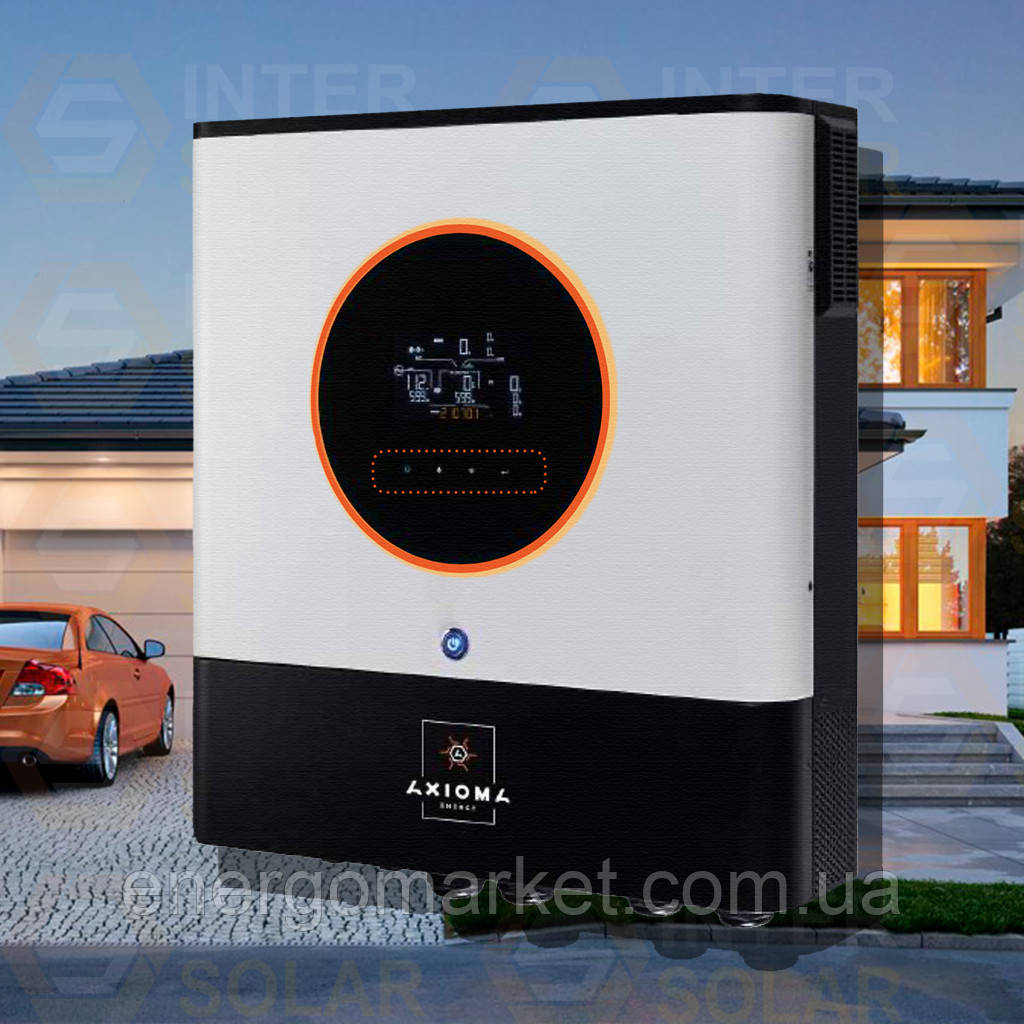 Гібридний сонячний інвертор Axioma ISMPPT 8000