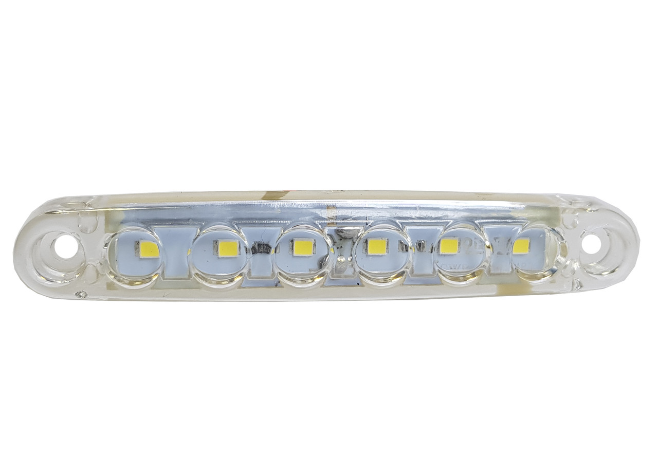 Ліхтар габаритний білий 6LED ( GERAY Турція)