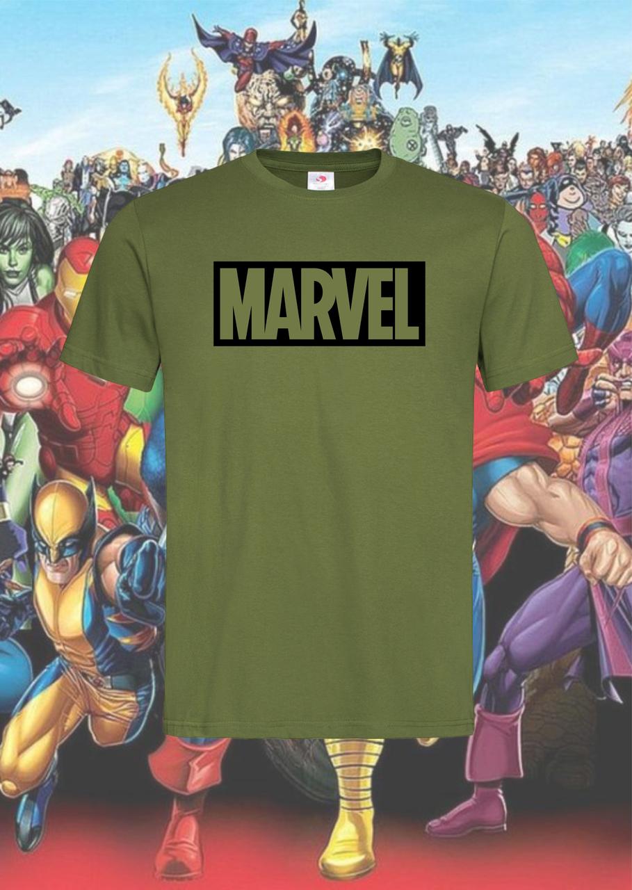 Футболка YOUstyle MARVEL 0963 XL Army