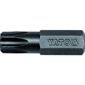 Бита YATO : "TORX" T30, квадрат 1/4", L=25 мм. 1 шт.