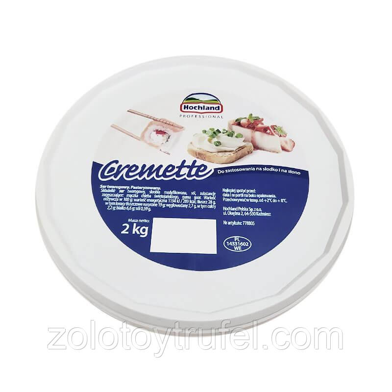 Крем-сир Hochland «Cremette» 2 кг, Польща