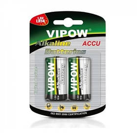 Батарея алкалінова LR14 2 шт./блиск.