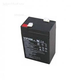 Акумулятор гелевий 6 V 4.5 Ah Vipow
