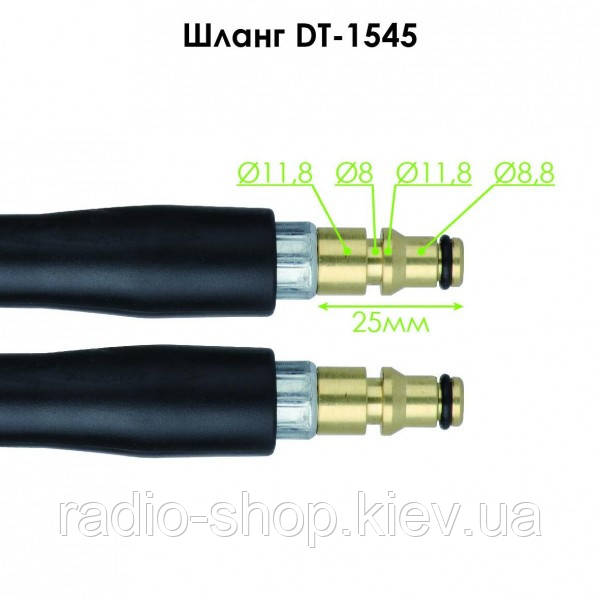 Купить Шланг высокого давления 5м, к мойке DT-1504 INTERTOOL DT-1545 ...