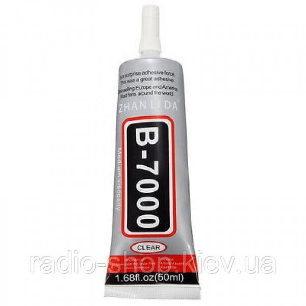 Клей силіконовий B-7000, 15ml, у тюбику з дозатором