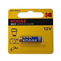 Батарейка 27A Kodak 12B , 1шт (блистер по 1 шт) MN27