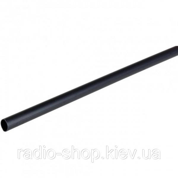 Трубка термоусадкова 2,5/1,25 чорна 1 м., фото 1