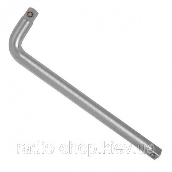 Вороток L-подібний 3/8", 160 мм, Хром-Ванадій INTERTOOL ET-1030