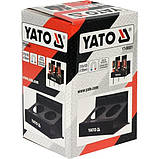Полиця магнітна YATO YT-08681 з 2 великими та 5 малими отворами, 215 x 120 x 130 мм, фото 5