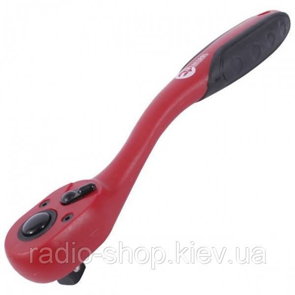 Ручка з храповим механізмом на 72 зуби 1/4", Cr-v ультралегка INTERTOOL ET-7001