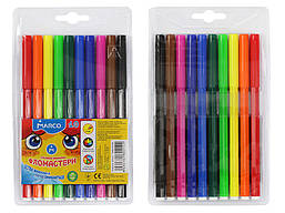 Фломастери 10 кольорів Super Washable, 1690-10, ТМ "Marco", для дітей від 3 років