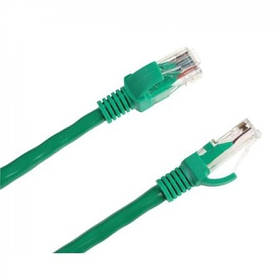 Patchcord кабель UTP kat. 6e штек.-штек. 5m зелений INTEX