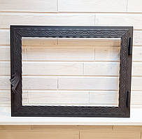 Дверцята для печі з жароміцним склом Hetta Mia 420*590мм