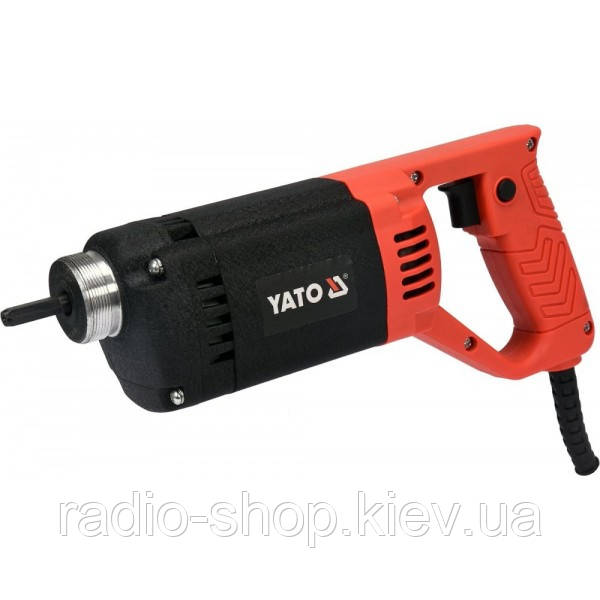 Вібратор для укладання бетону мережевий YATO YT-82600 1200 Вт, з буловою l = 3 м, Ø = 35 мм, фото 1