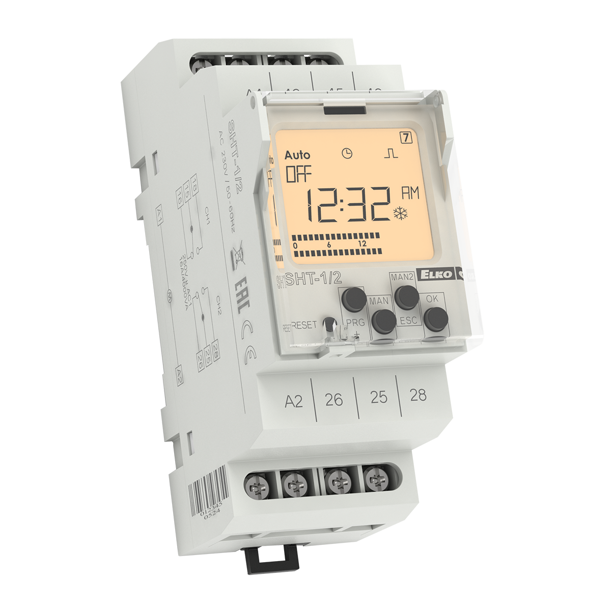 SHT-1/2 / UNI Двоканальний цифровий таймер, фото 1