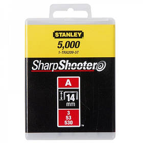 Скоби 14 мм (1000 шт.)тип A (53) 1-TRA209T Stanley