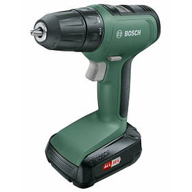 Акумуляторний шурупокрут, швидкозатискний патрон, 1450 об./хв, BOSCH UniversalDrill 18