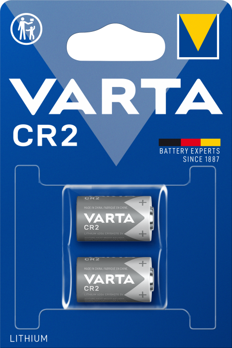 Батарейка VARTA PHOTO CR 2 3V BL2 LITHIUM