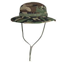 Панама Армейська з захистом шиї Helikon Boonie Hat Ripstop US Wodland (KA-BON-PR-03)