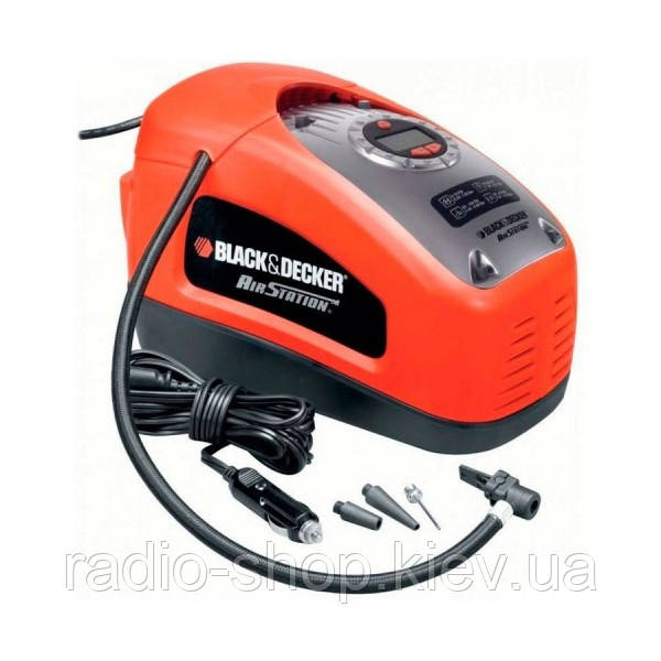 Компресор автомобільний 11 Атм Black & Decker ASI300-QS, фото 1
