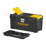 Ящик для інструментів STANLEY: 16", пластиковий, комірки в кришці STST1-75518, фото 3