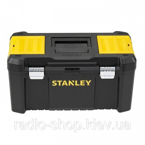 Ящик для інструментів STANLEY: 19", пластиковий, комірки в кришці, 480 х 250 х 250 мм STST1-75521