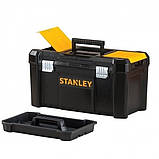Ящик для інструментів STANLEY: 19", пластиковий, комірки в кришці, 480 х 250 х 250 мм STST1-75521, фото 3