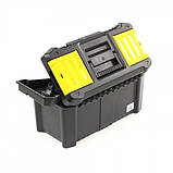 Ящик для інструментів STANLEY: 19", пластиковий, комірки в кришці, 480 х 250 х 250 мм STST1-75521, фото 5