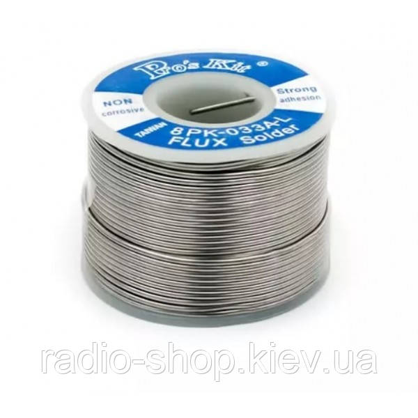Припой Pro'sKit 8PK-033L, Sn 63%, Pb 37%, 1,2 мм, 250 г