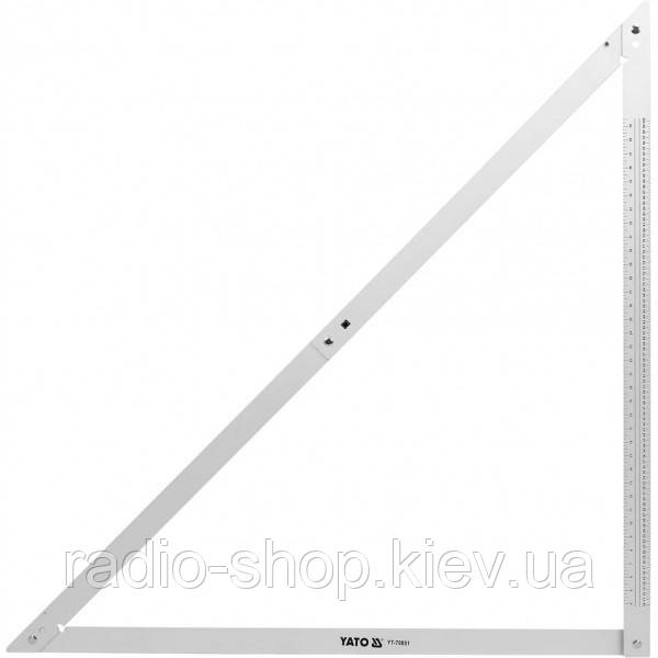 Куточок алюмінієвий, для будівельних робіт, складаний YATO YT-70851, фото 1