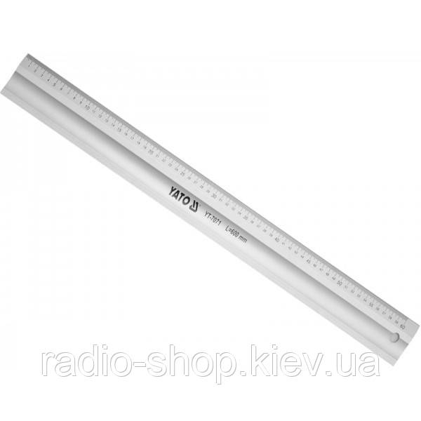 Лінійка алюмінієва YATO YT-7071, фото 1