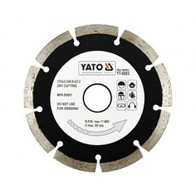 Диск алмазний сегмент YATO YT-6003