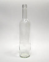 Бутылка винная "Bordolesse USA" 0,75 л. прозрачная