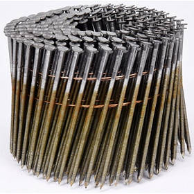 Цвяхи в барабанній обоймі для пневматичного цвяхозабивача VOREL; l = 90 мм. d = 2,8 мм, V-71997