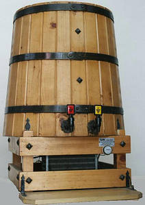 Модель TINO TWIN 1T50 для двох видів вина, по 50 літрів кожного. Охолодження одного виду вина, другий контейне