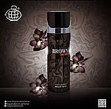 Fragrance Brown Orchid Парфумований дезодорант для чоловіків, 200 мл, фото 2