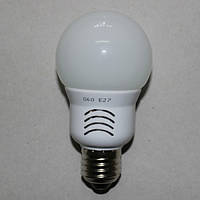 Лампочка светодиодная LED Star, 220В, 5Вт, Е27, 3000K, тёплый свет, Ø 60 мм