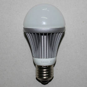 Лампочка світлодіодна LED Star, 220 В, 7 Вт, Е27, 6500 K, холодне світло, Ø 60 мм