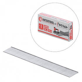 Цвях для степлера PT-1603, PT-1612, 18 мм (18GA), 1.0*1.25 мм, 5000 од./пач. INTERTOOL PT-8618
