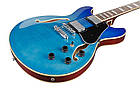 Напівакустична гітара IBANEZ AS73FM-AZG, фото 2